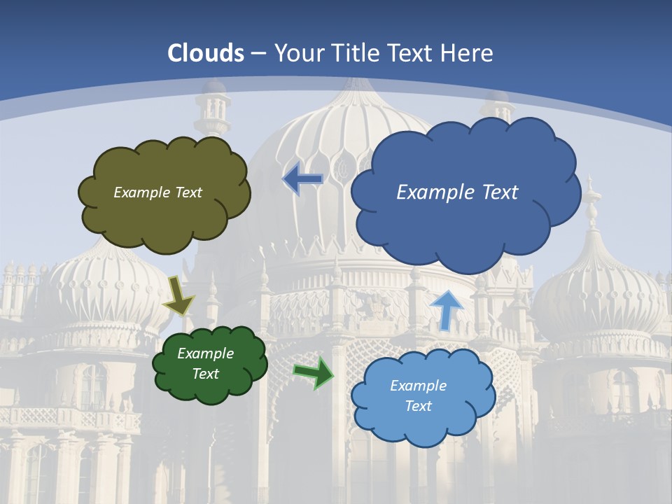 Brighton Royal Pavilion PowerPoint Template