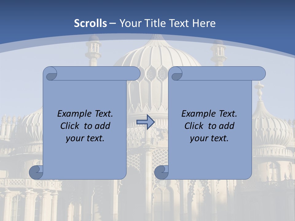 Brighton Royal Pavilion PowerPoint Template