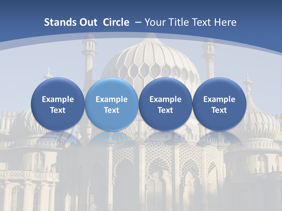 Brighton Royal Pavilion PowerPoint Template