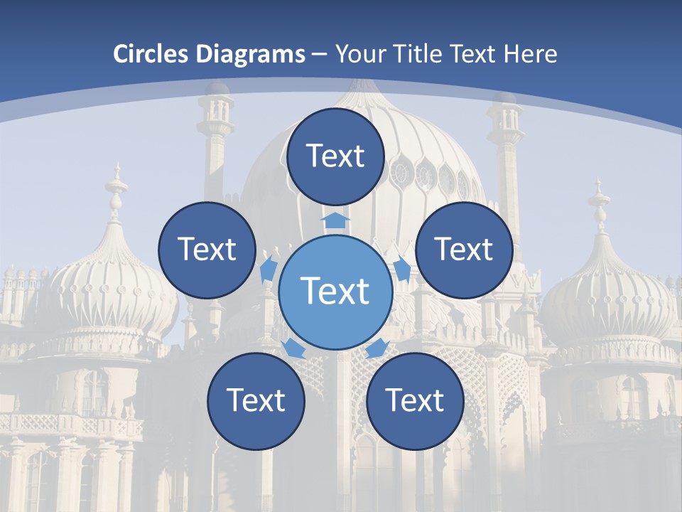 Brighton Royal Pavilion PowerPoint Template