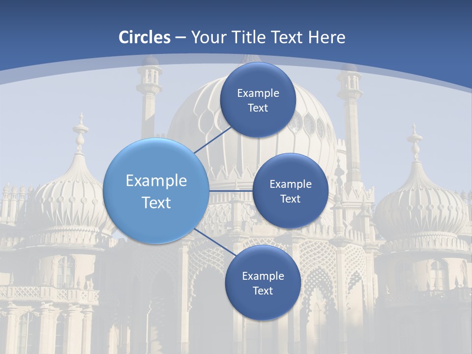 Brighton Royal Pavilion PowerPoint Template