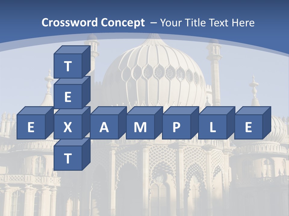 Brighton Royal Pavilion PowerPoint Template