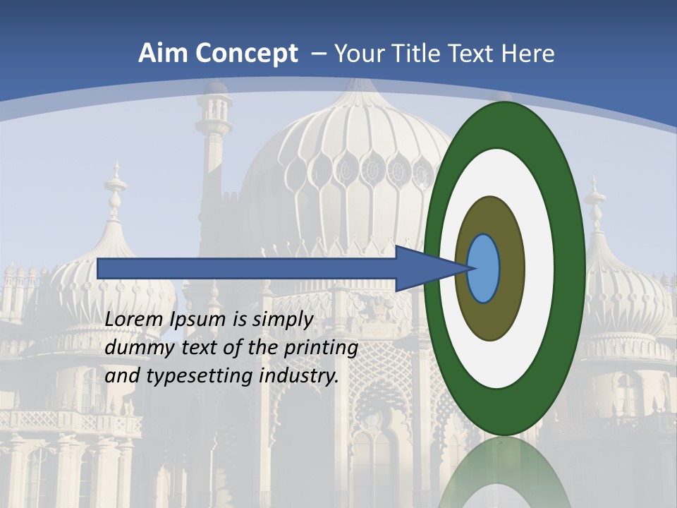 Brighton Royal Pavilion PowerPoint Template