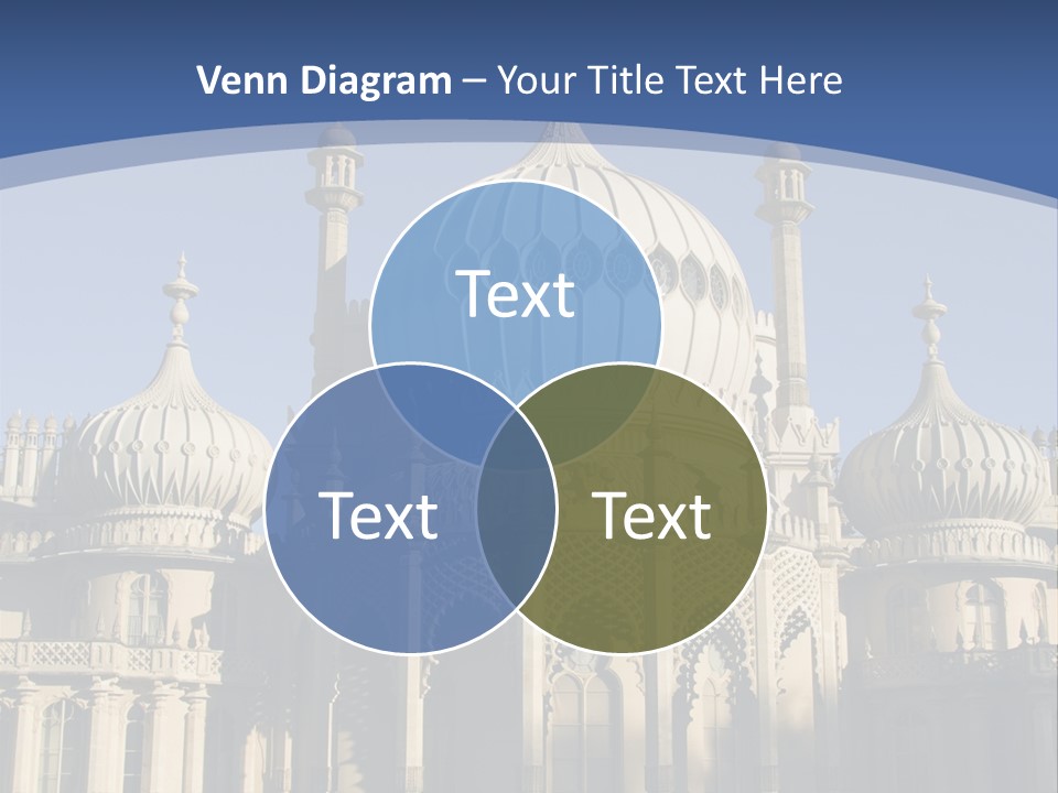 Brighton Royal Pavilion PowerPoint Template
