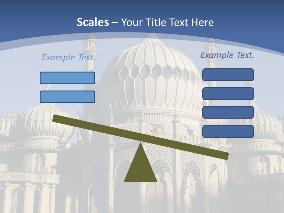 Brighton Royal Pavilion PowerPoint Template