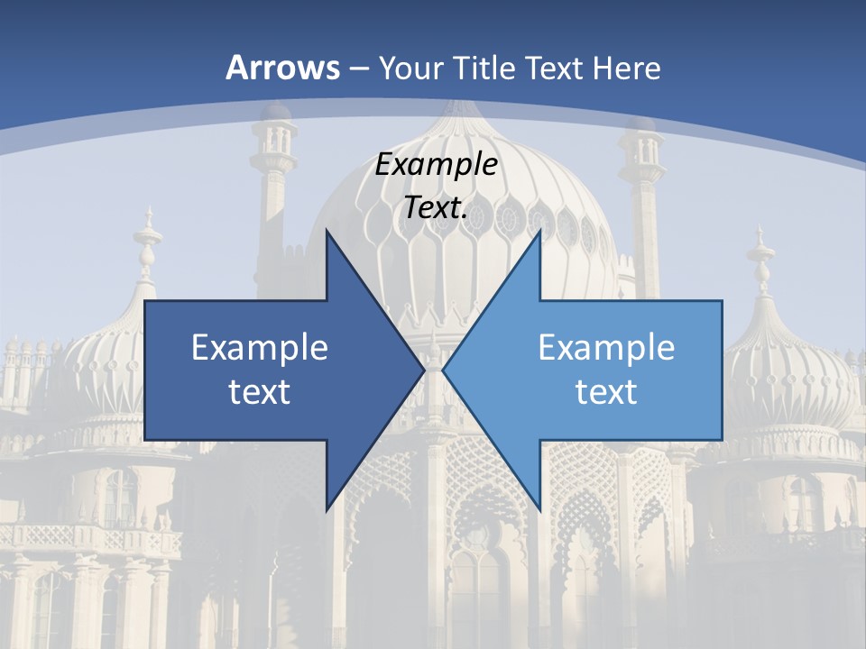 Brighton Royal Pavilion PowerPoint Template