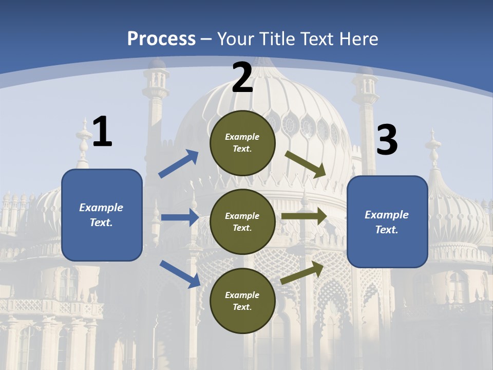 Brighton Royal Pavilion PowerPoint Template
