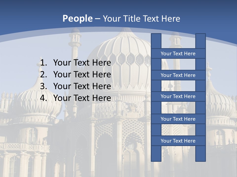 Brighton Royal Pavilion PowerPoint Template