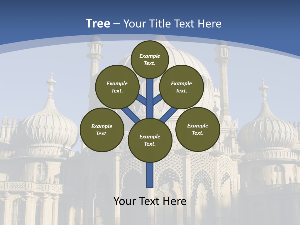 Brighton Royal Pavilion PowerPoint Template