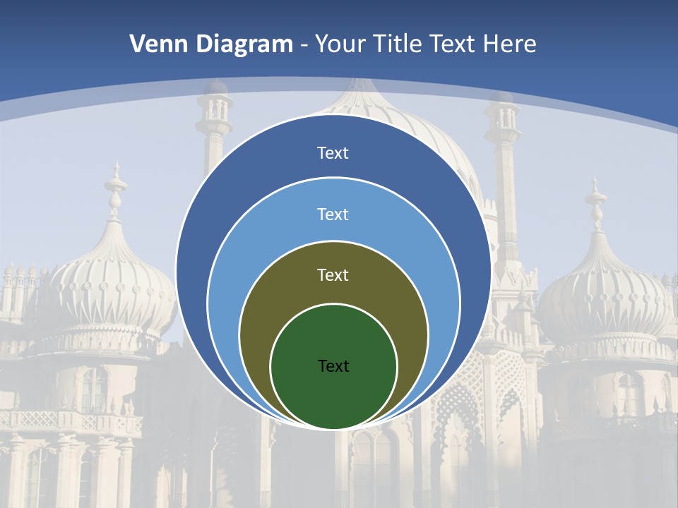 Brighton Royal Pavilion PowerPoint Template