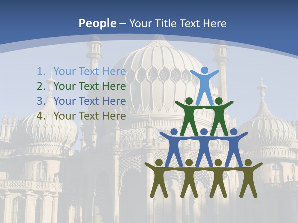 Brighton Royal Pavilion PowerPoint Template