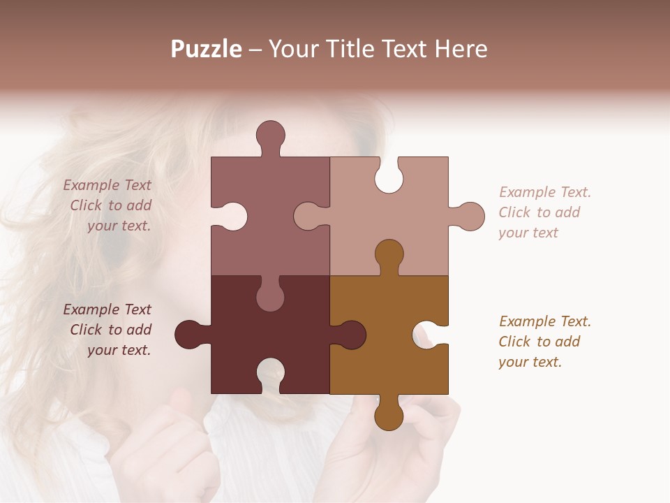 Full Isolated Portrait Of A Beautiful Caucasian Woman Eating Some Sweets PowerPoint Template