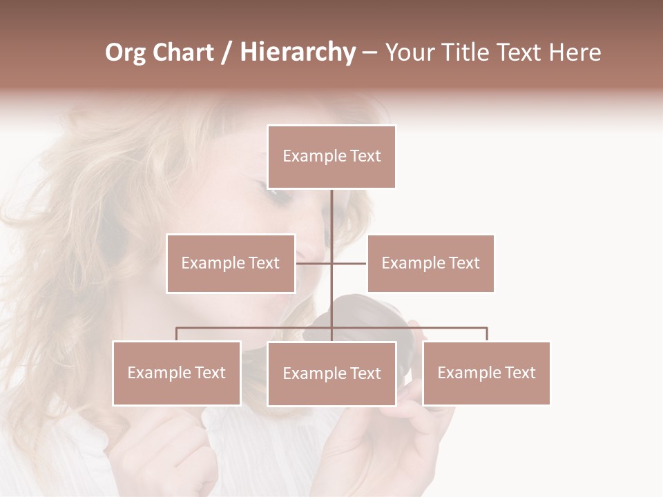 Full Isolated Portrait Of A Beautiful Caucasian Woman Eating Some Sweets PowerPoint Template