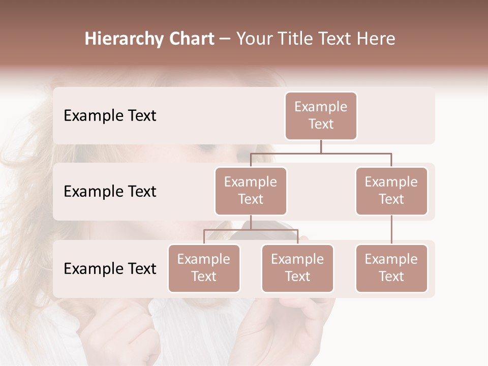 Full Isolated Portrait Of A Beautiful Caucasian Woman Eating Some Sweets PowerPoint Template