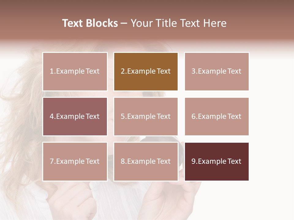 Full Isolated Portrait Of A Beautiful Caucasian Woman Eating Some Sweets PowerPoint Template