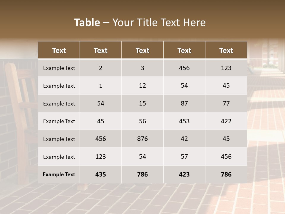 College Students On Campus. PowerPoint Template