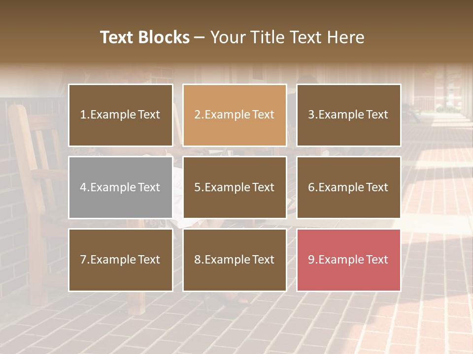 College Students On Campus. PowerPoint Template