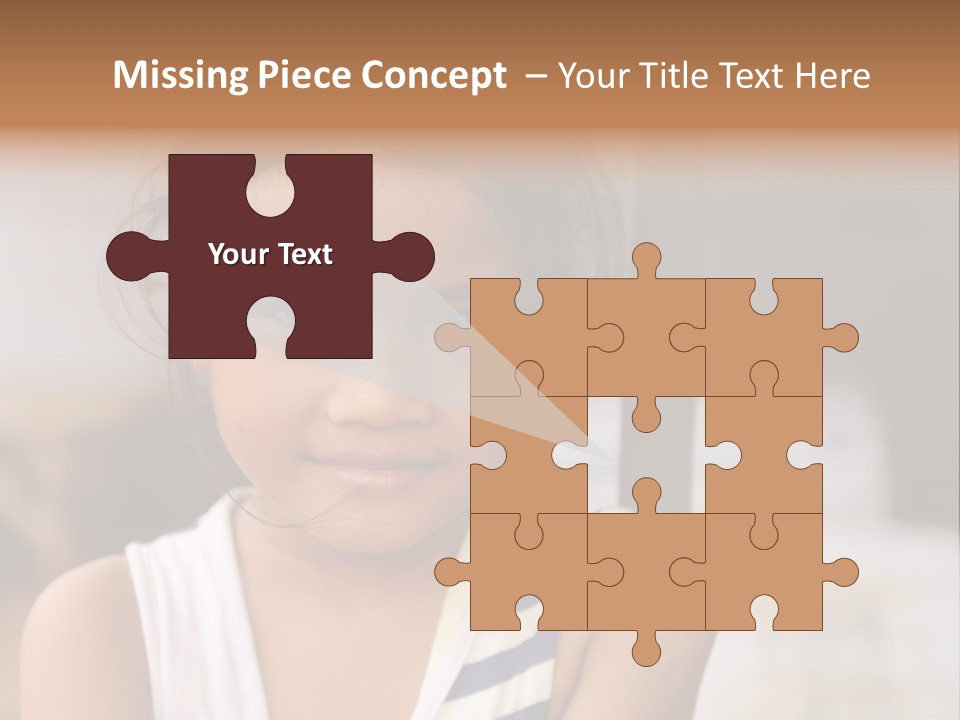 Poor Child PowerPoint Template