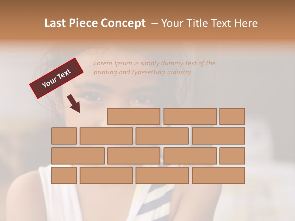 Poor Child PowerPoint Template