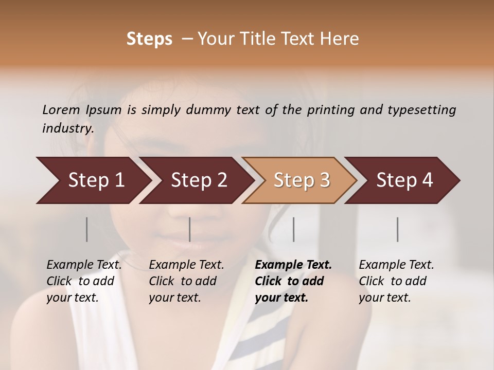 Poor Child PowerPoint Template