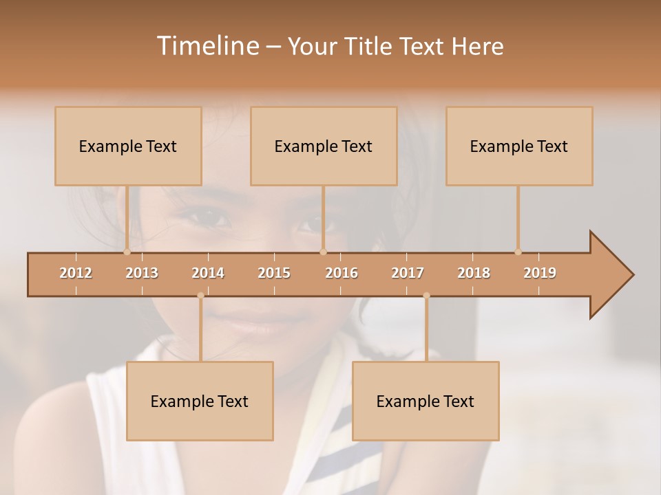 Poor Child PowerPoint Template