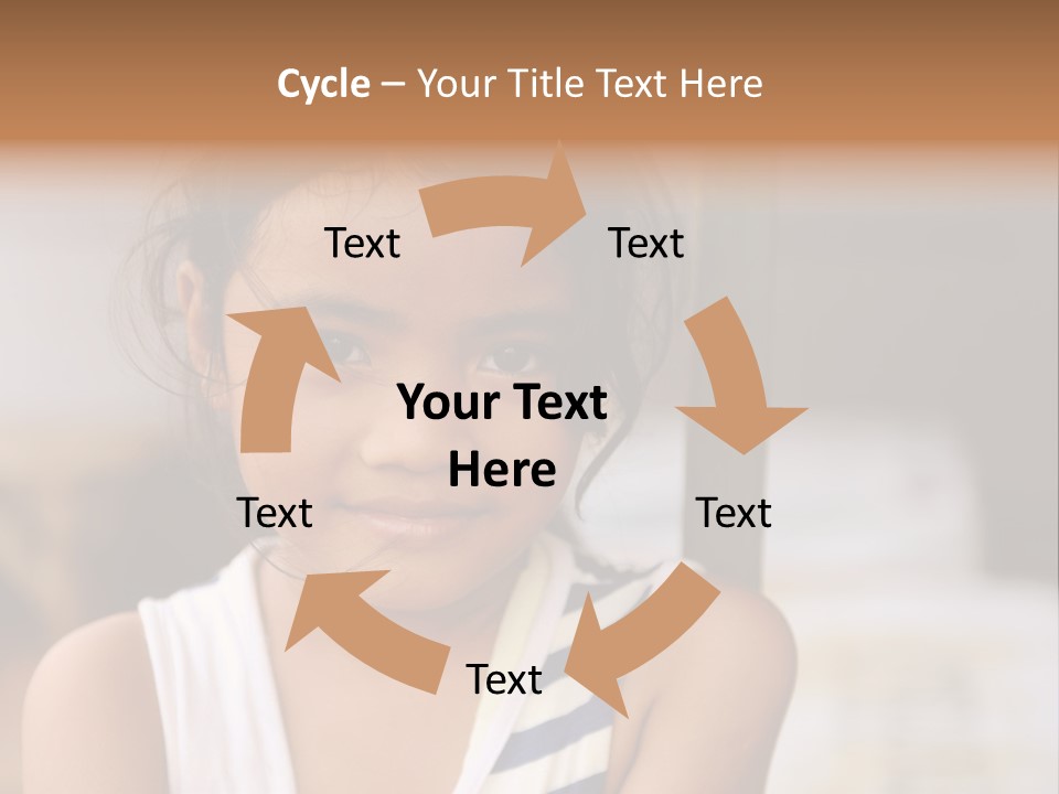 Poor Child PowerPoint Template