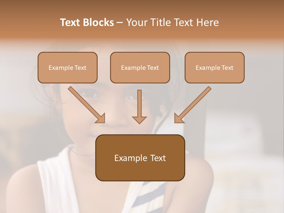 Poor Child PowerPoint Template