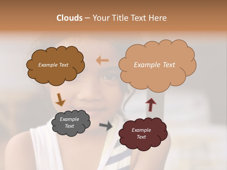 Poor Child PowerPoint Template