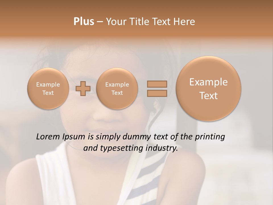 Poor Child PowerPoint Template