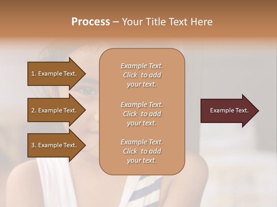 Poor Child PowerPoint Template