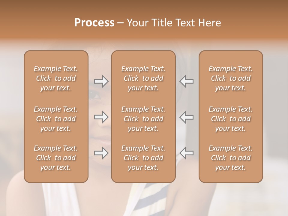 Poor Child PowerPoint Template
