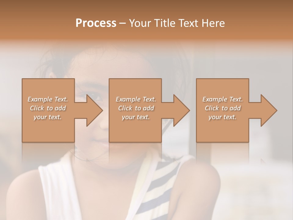 Poor Child PowerPoint Template