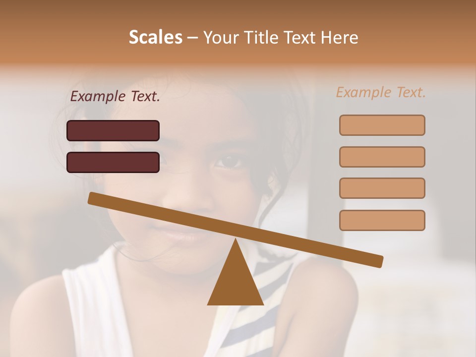 Poor Child PowerPoint Template