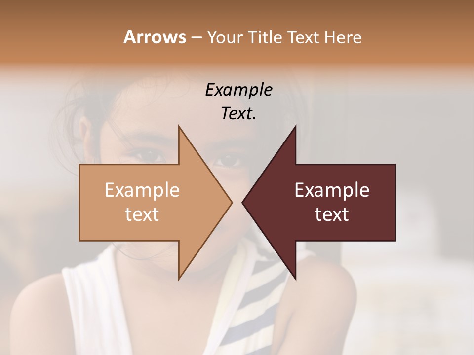 Poor Child PowerPoint Template