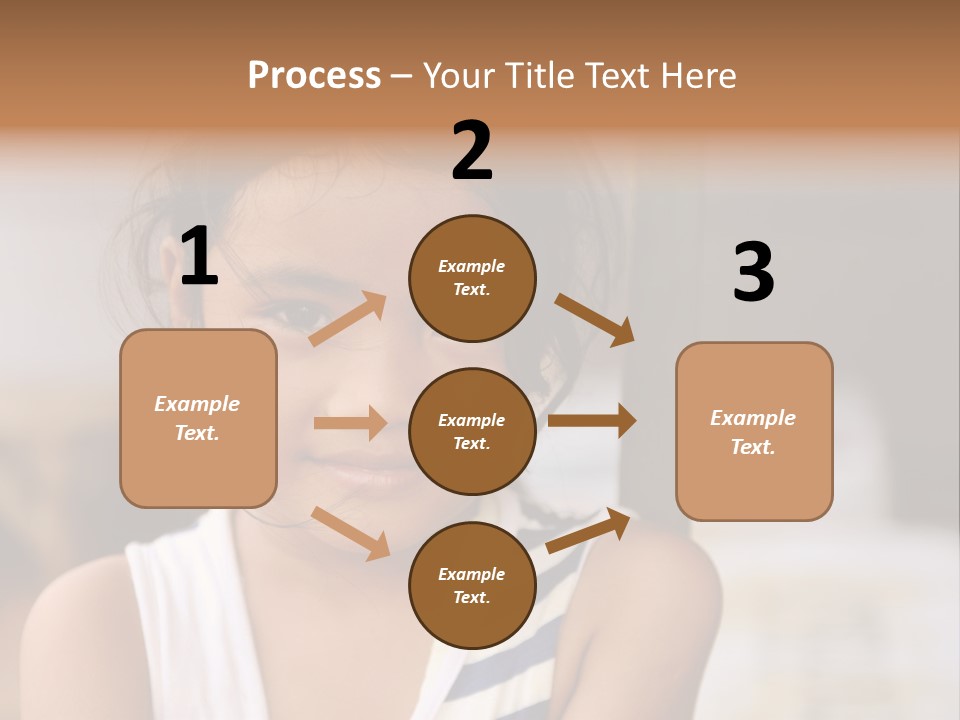 Poor Child PowerPoint Template