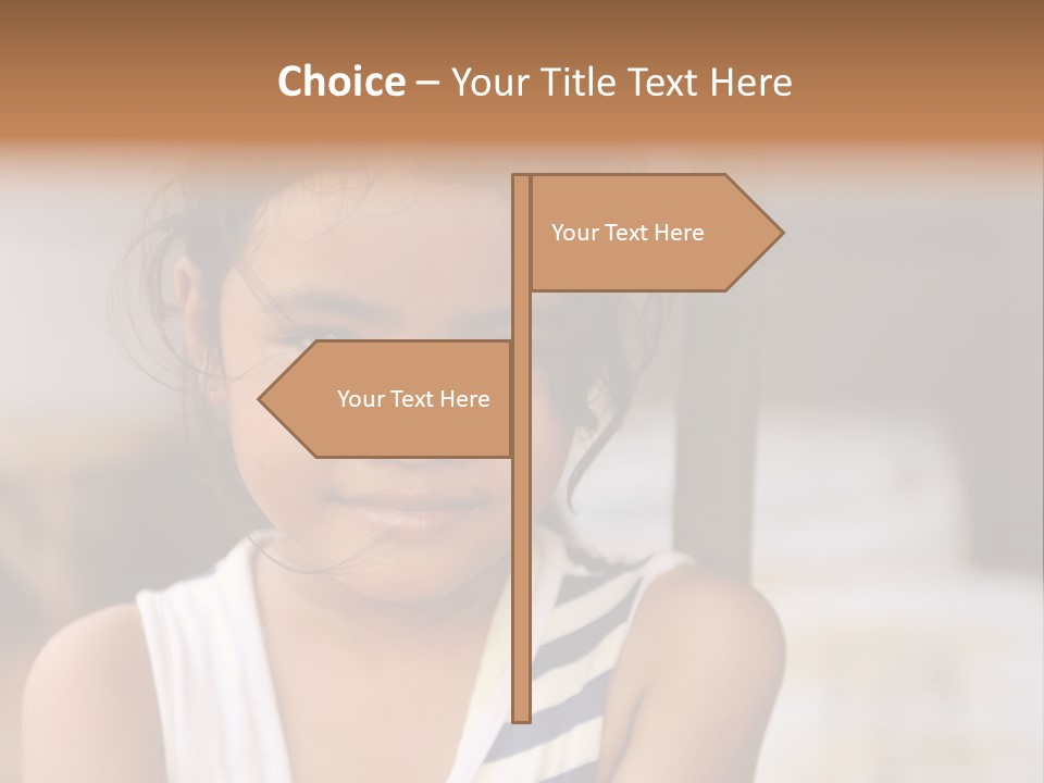 Poor Child PowerPoint Template