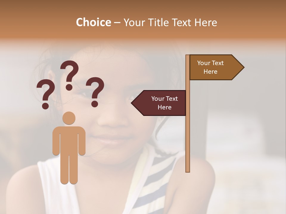 Poor Child PowerPoint Template