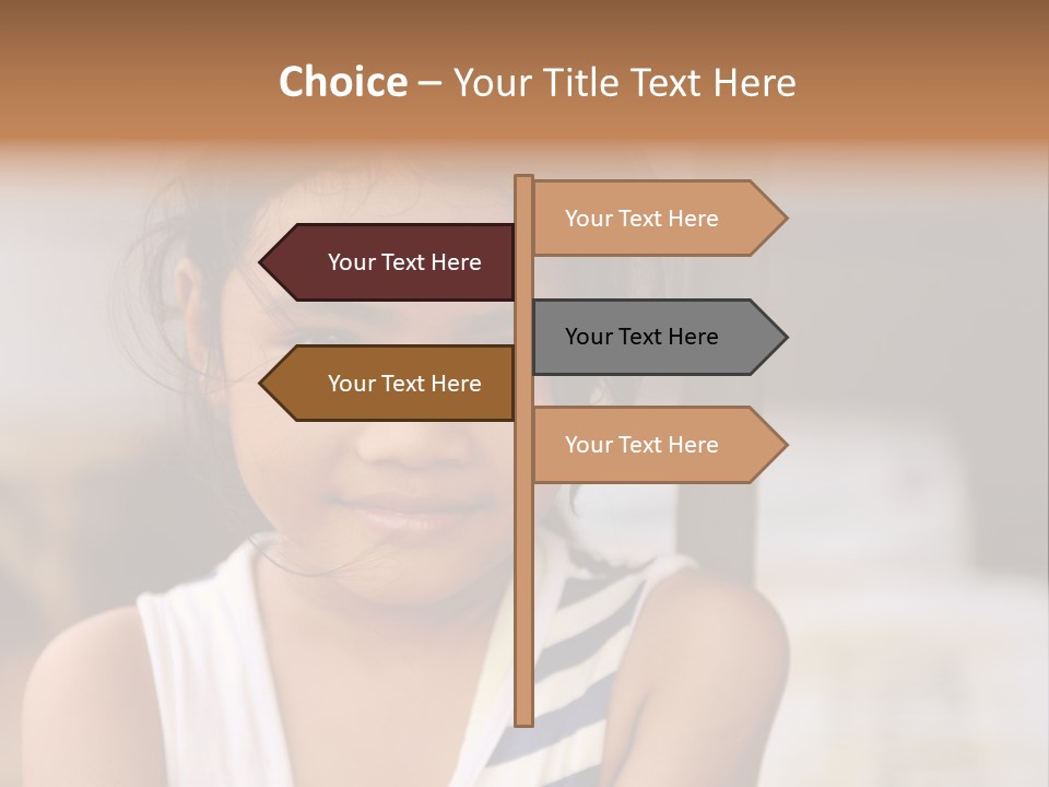Poor Child PowerPoint Template