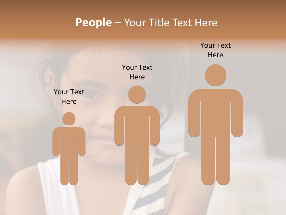 Poor Child PowerPoint Template