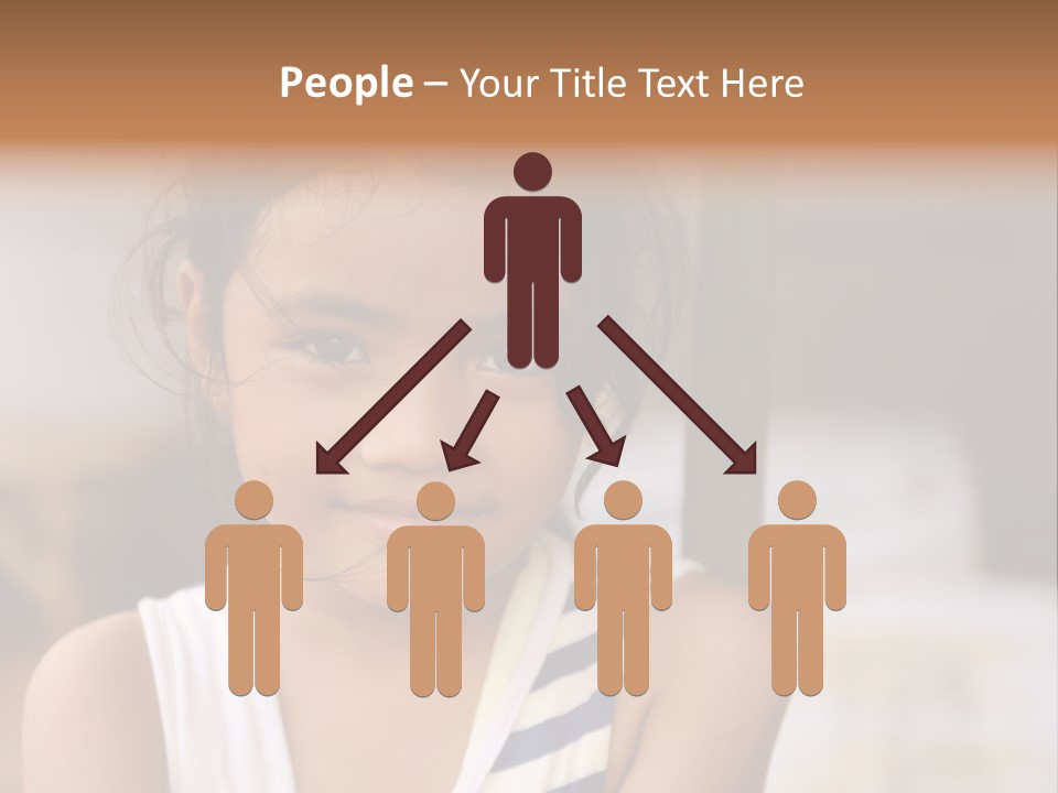 Poor Child PowerPoint Template