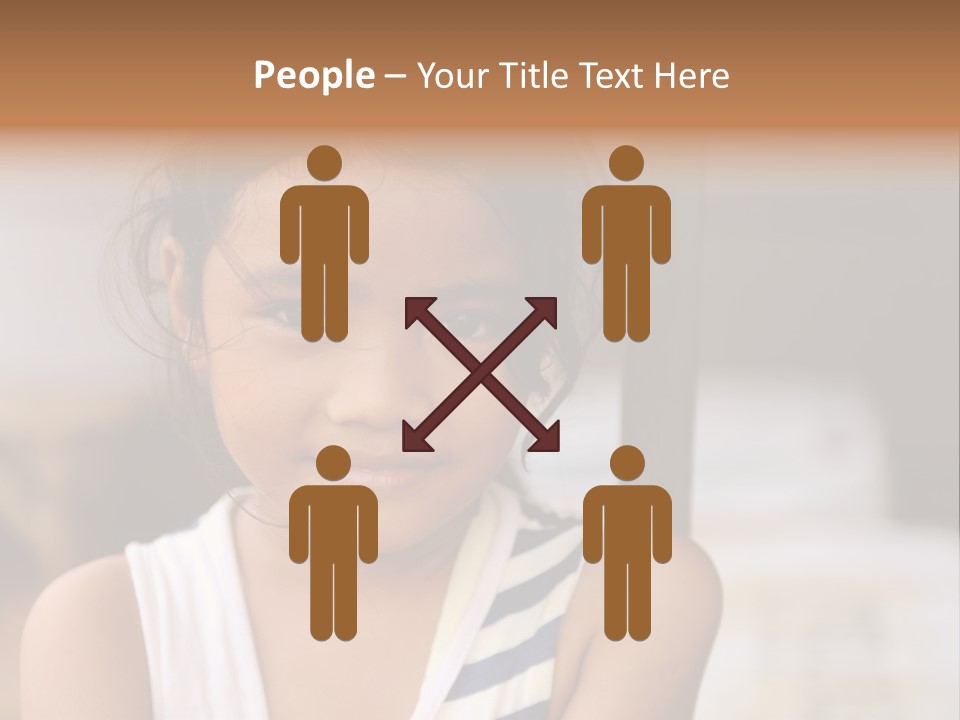 Poor Child PowerPoint Template