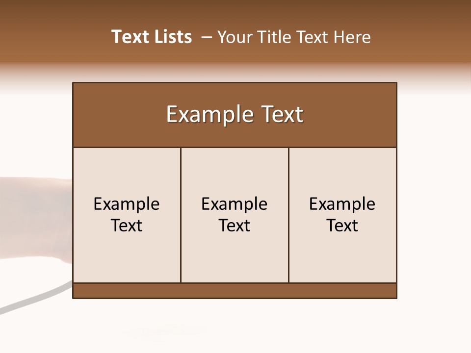 Microphone In Hand PowerPoint Template