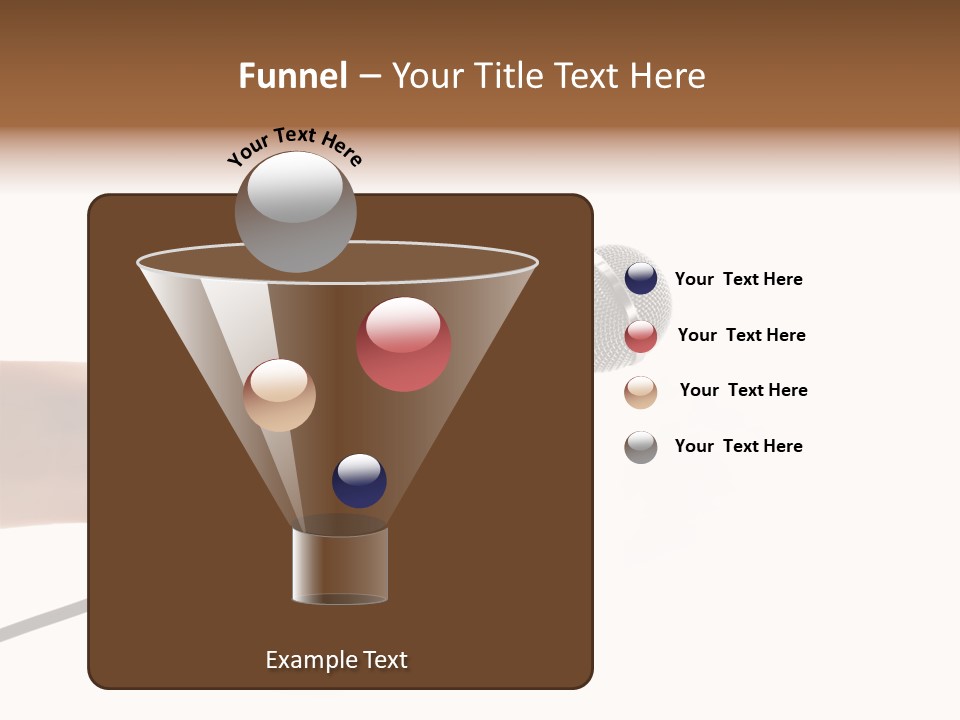 Microphone In Hand PowerPoint Template