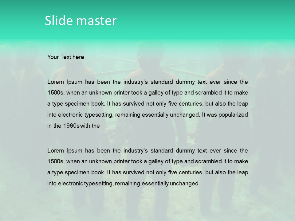 Sculpture Park PowerPoint Template