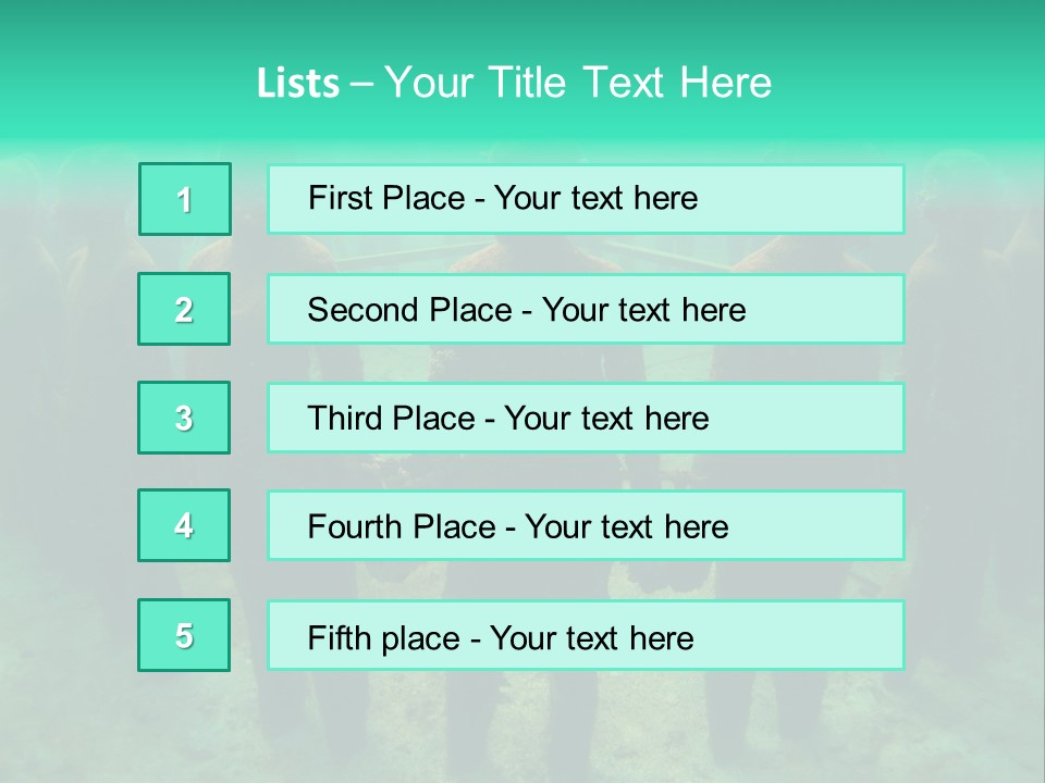 Sculpture Park PowerPoint Template