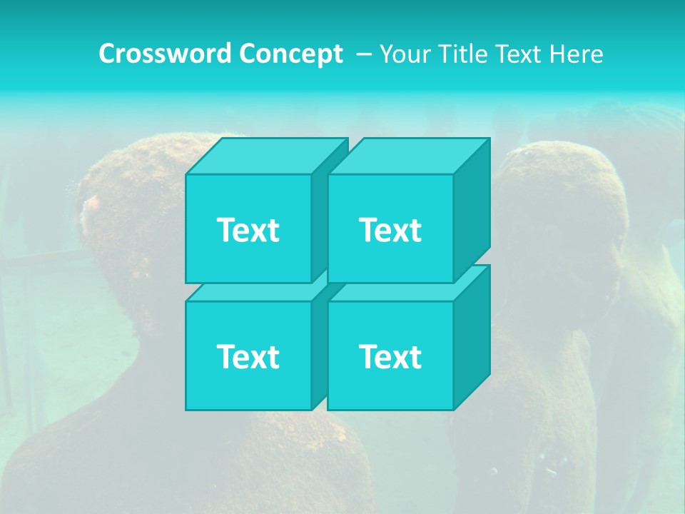 Sculpture Park Children PowerPoint Template