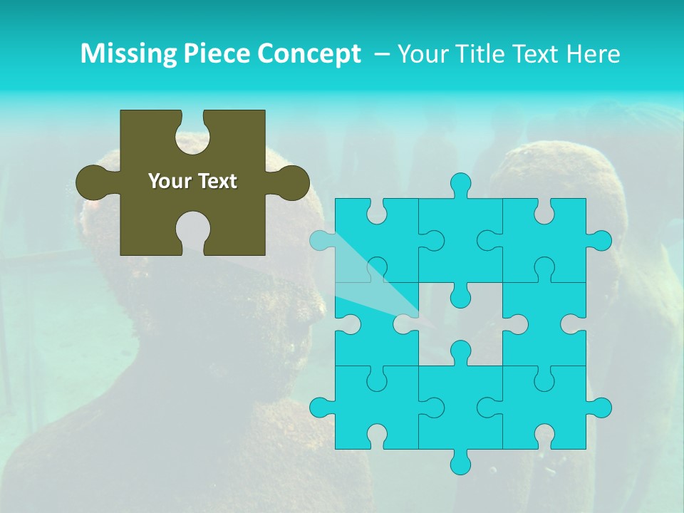 Sculpture Park Children PowerPoint Template