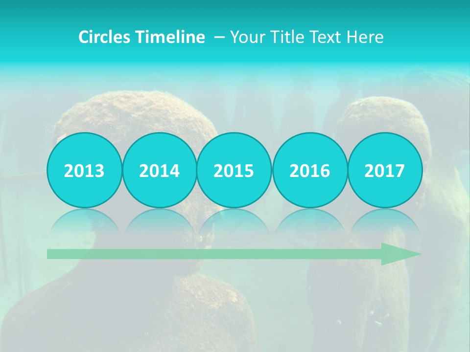 Sculpture Park Children PowerPoint Template