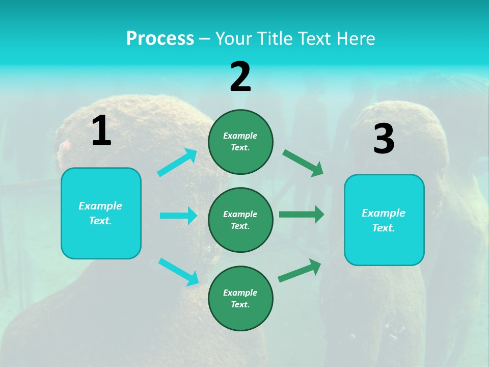 Sculpture Park Children PowerPoint Template