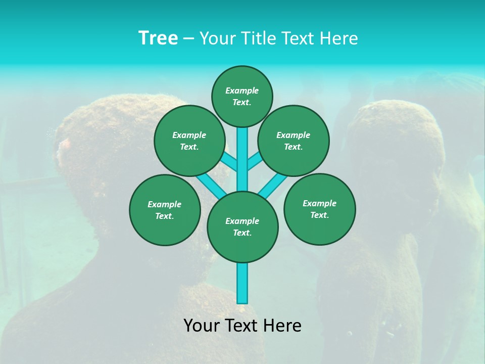 Sculpture Park Children PowerPoint Template